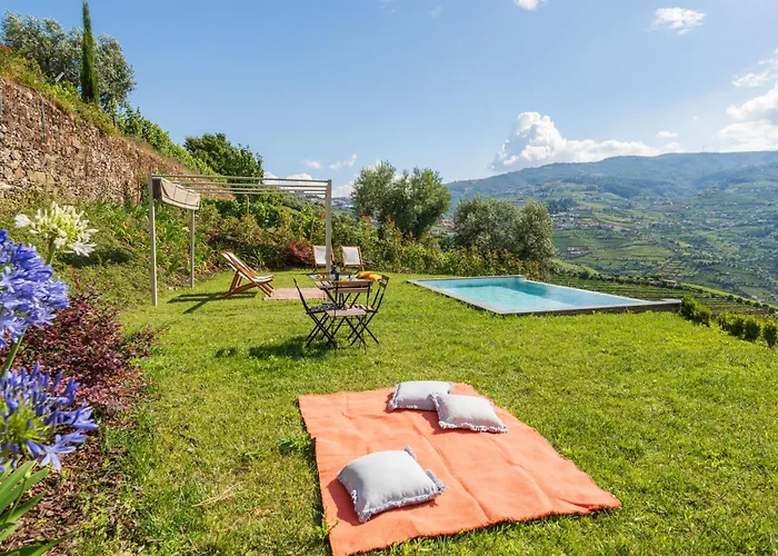 Сasa de vacaciones Host Wise - Casa Dos Ciprestes - Pool&vines Haven Lamego