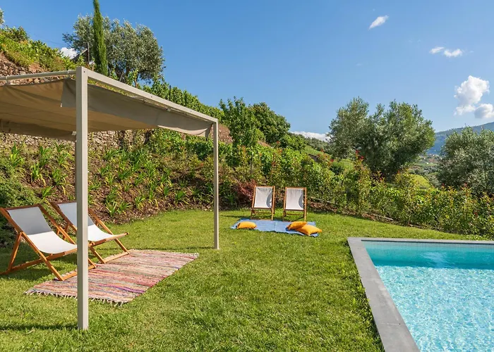 Сasa de vacaciones Host Wise - Casa Dos Ciprestes - Pool&vines Haven